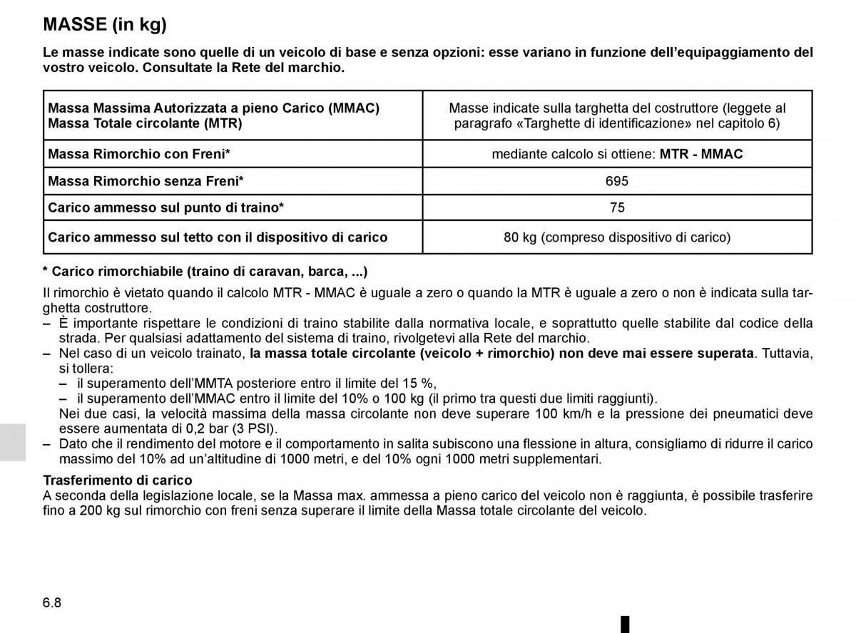 Renault Scenic III 3 manuale del proprietario / page 248