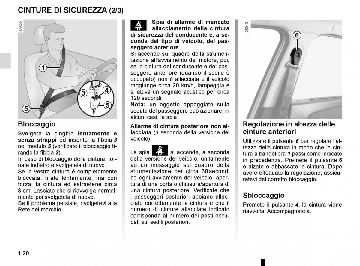 Renault Scenic III 3 manuale del proprietario / page 26