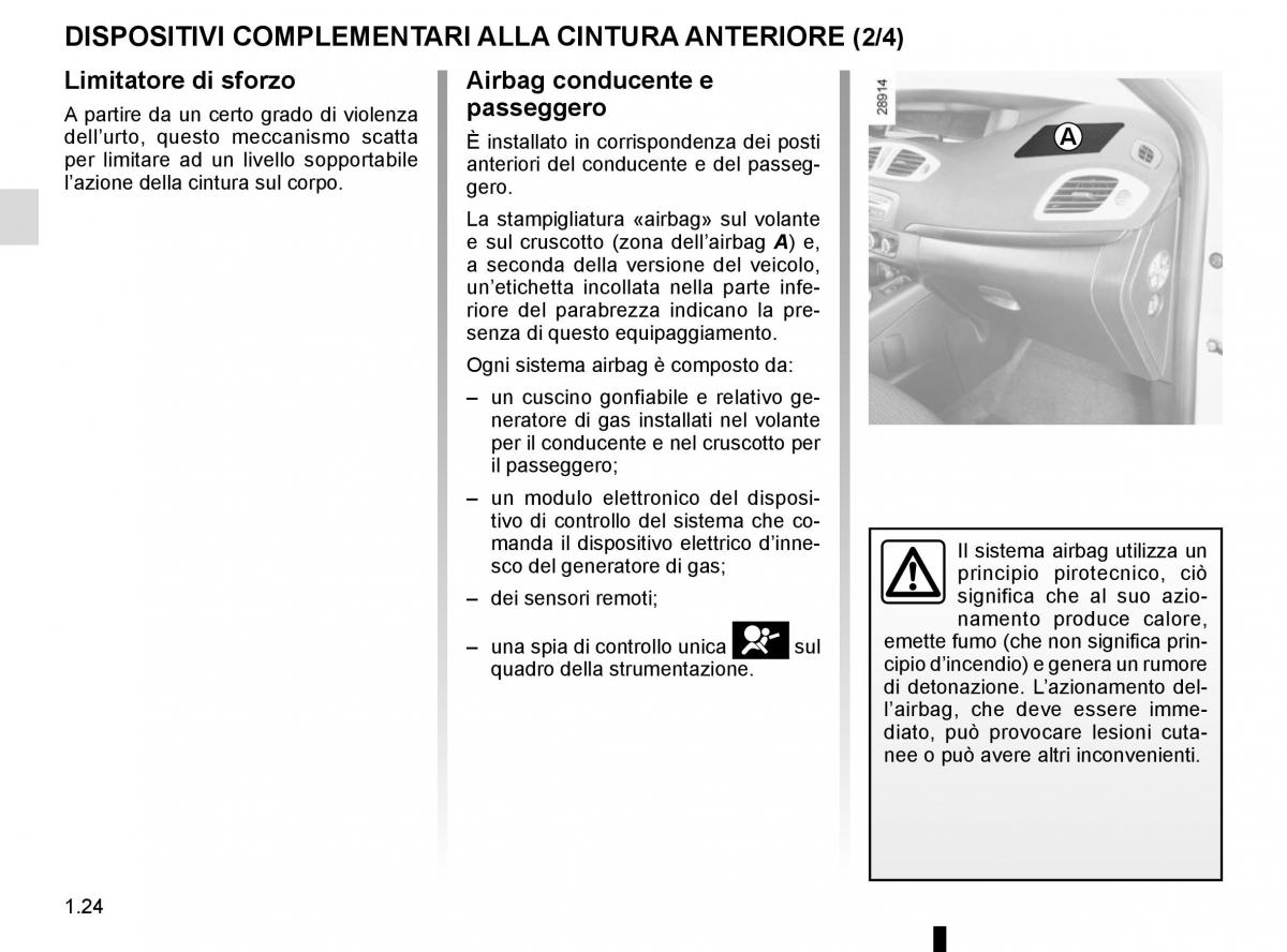 Renault Scenic III 3 manuale del proprietario / page 30