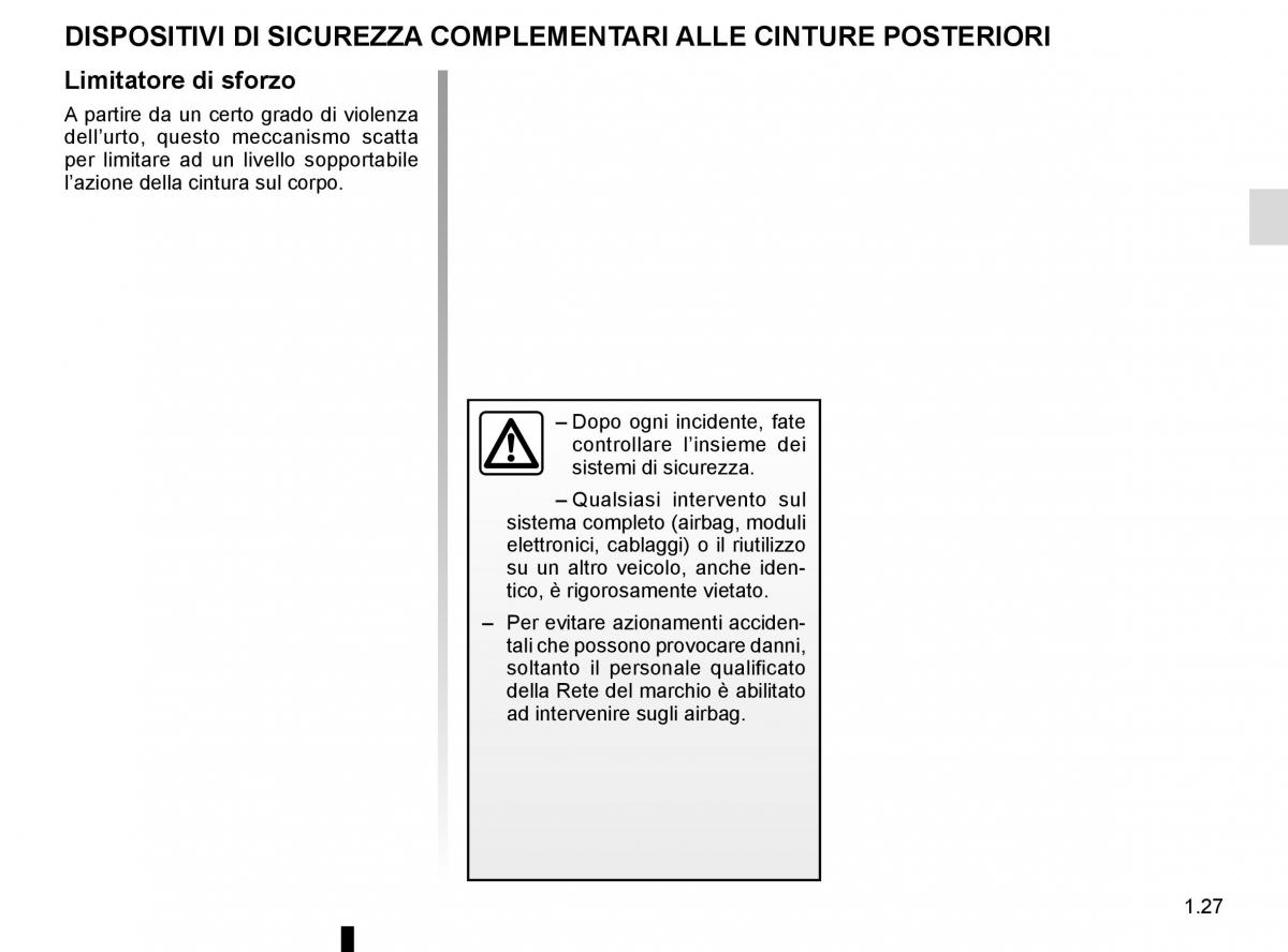 Renault Scenic III 3 manuale del proprietario / page 33