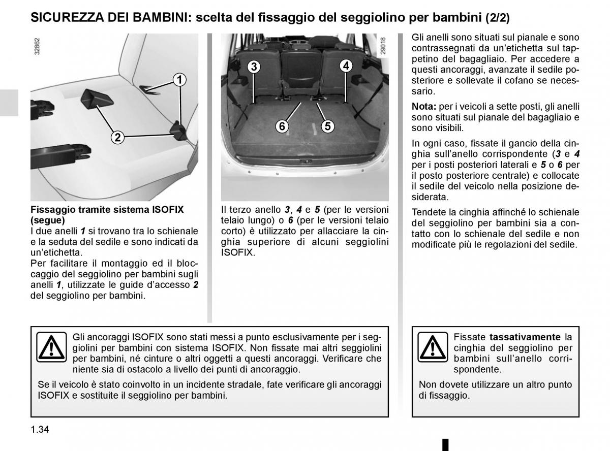 Renault Scenic III 3 manuale del proprietario / page 40