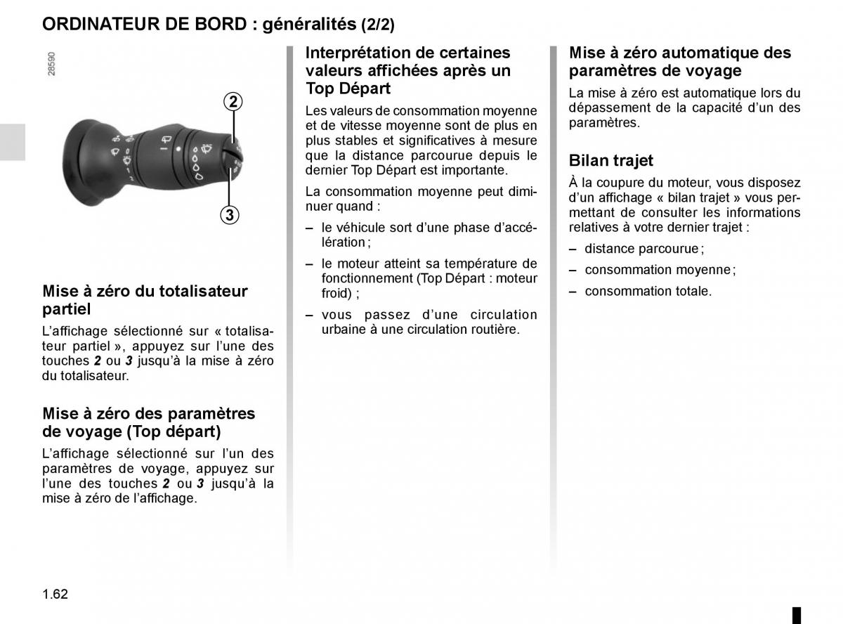 Renault Scenic III 3 manuel du proprietaire / page 68