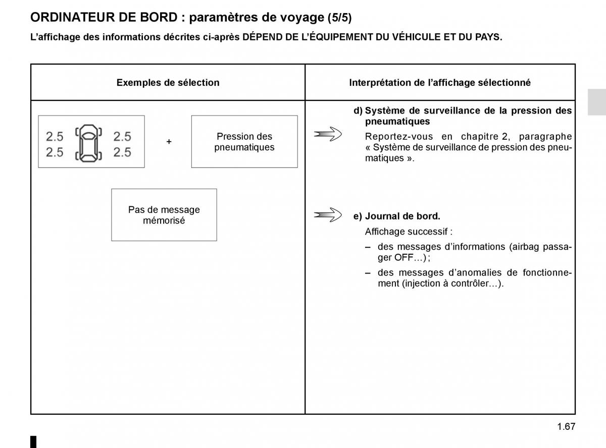 Renault Scenic III 3 manuel du proprietaire / page 73