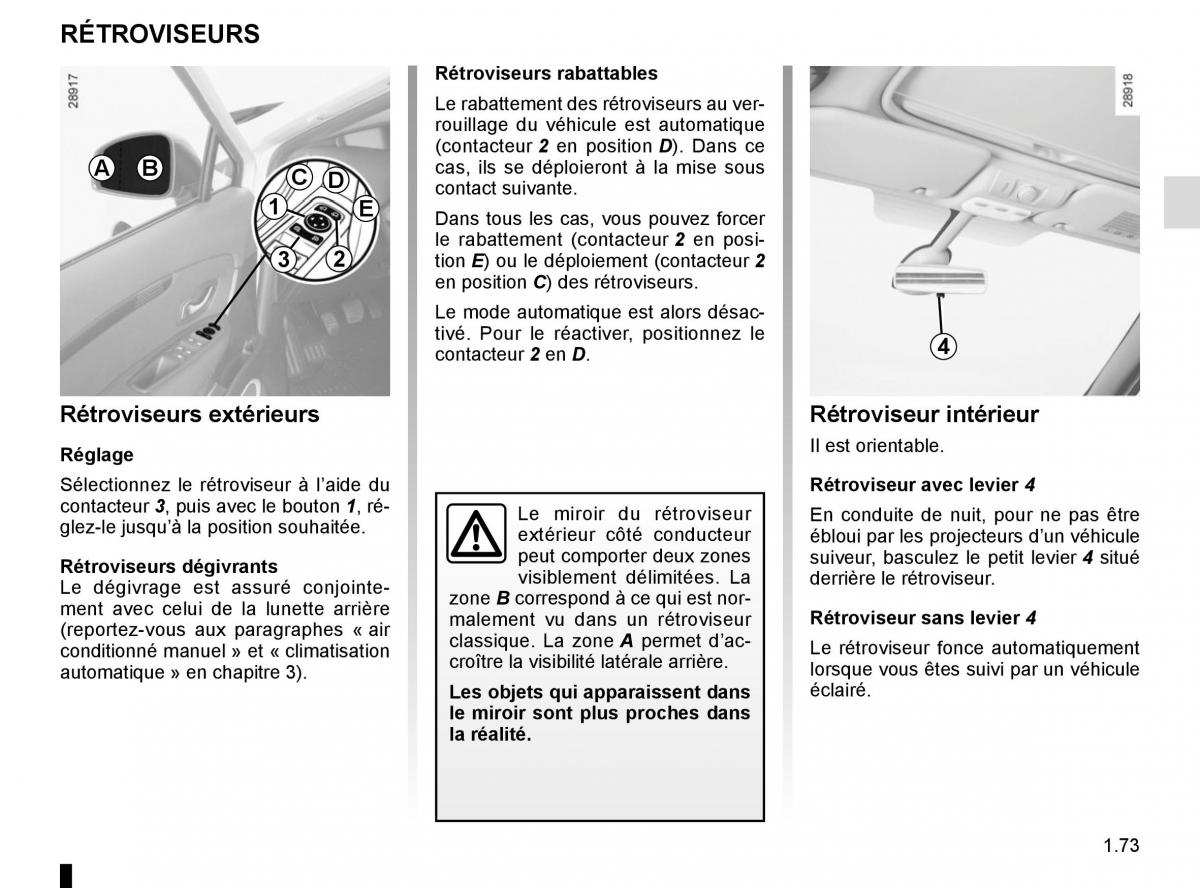 Renault Scenic III 3 manuel du proprietaire / page 79