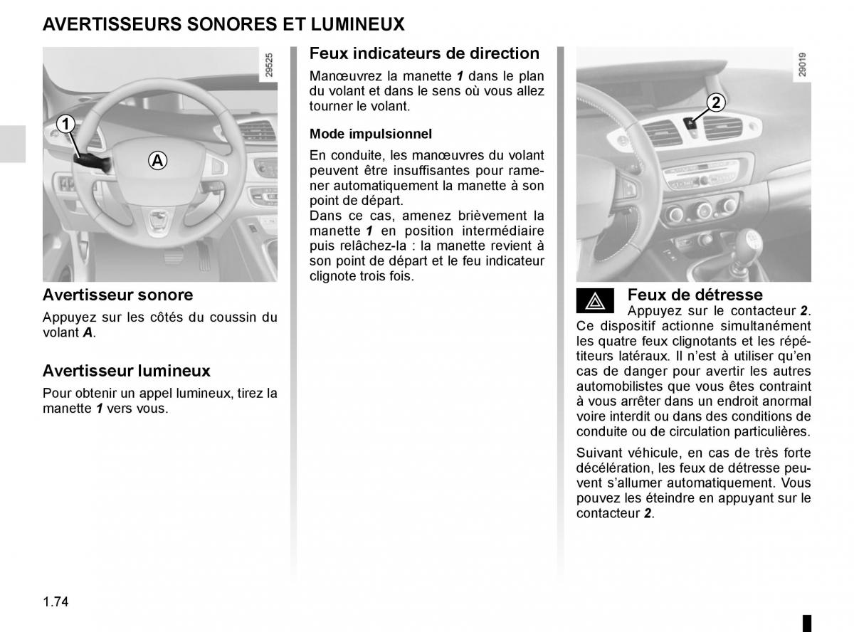 Renault Scenic III 3 manuel du proprietaire / page 80