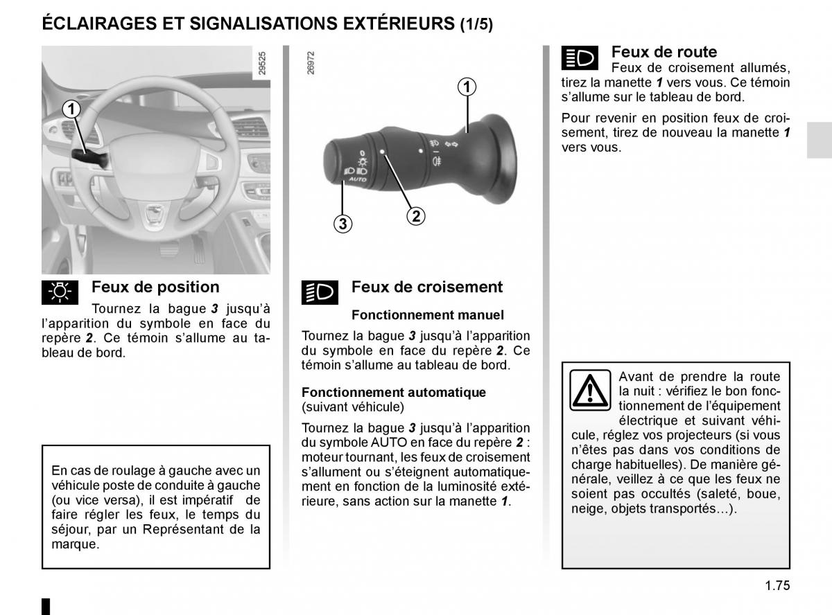 Renault Scenic III 3 manuel du proprietaire / page 81