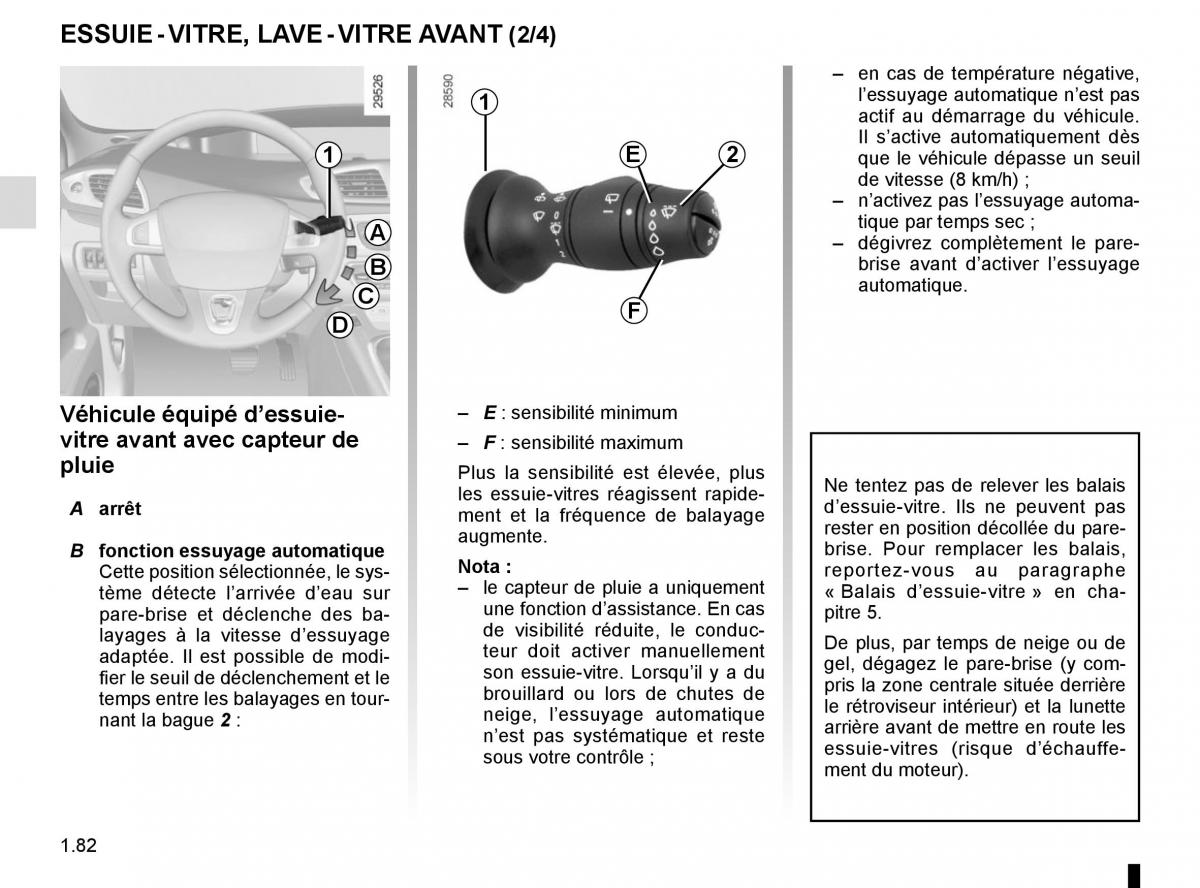 Renault Scenic III 3 manuel du proprietaire / page 88