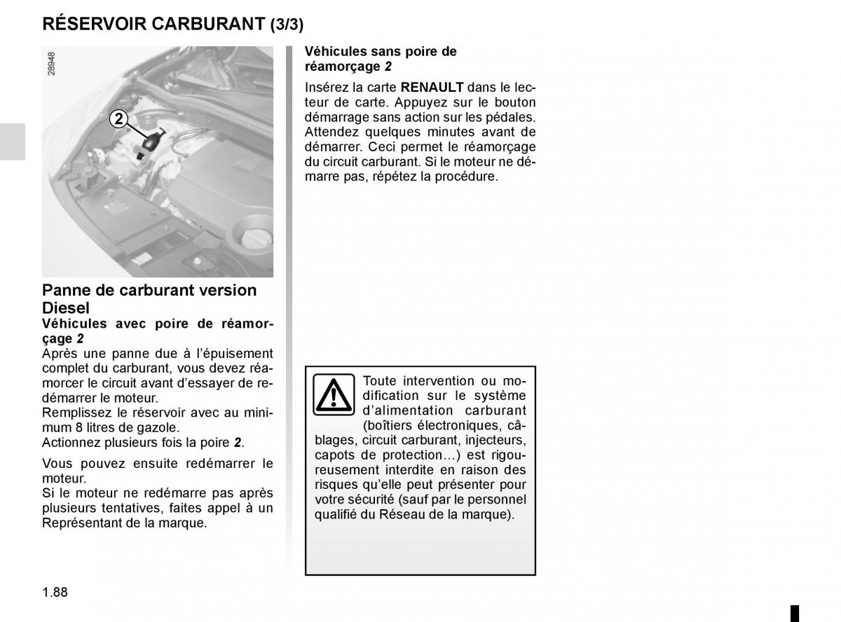 Renault Scenic III 3 manuel du proprietaire / page 94