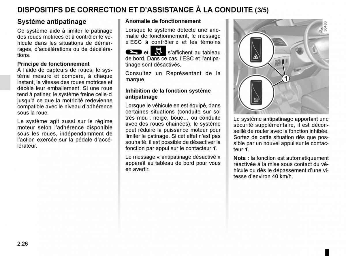 Renault Scenic III 3 manuel du proprietaire / page 120