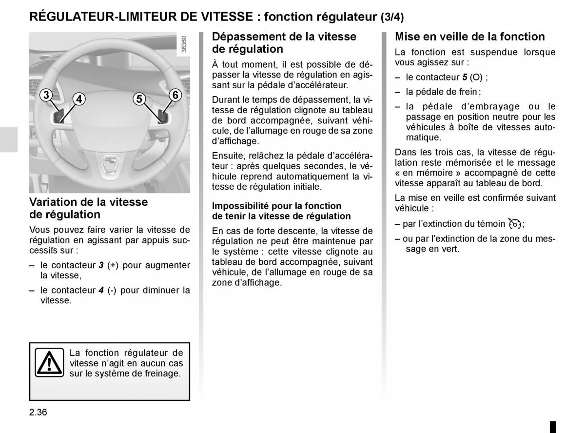 Renault Scenic III 3 manuel du proprietaire / page 130