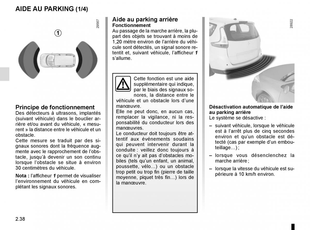 Renault Scenic III 3 manuel du proprietaire / page 132