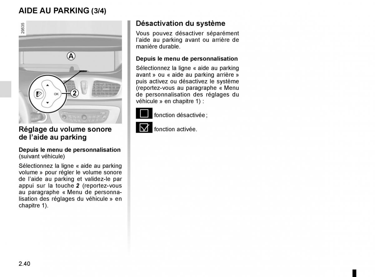 Renault Scenic III 3 manuel du proprietaire / page 134