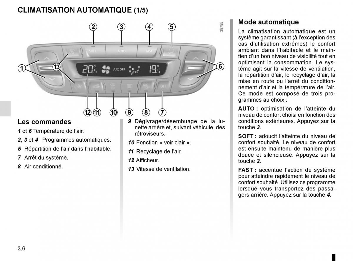 Renault Scenic III 3 manuel du proprietaire / page 146