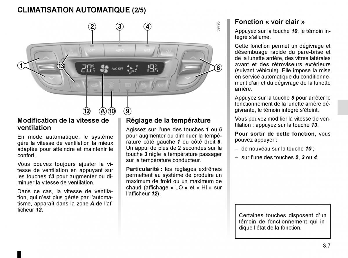 Renault Scenic III 3 manuel du proprietaire / page 147