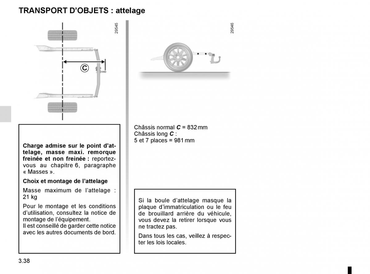 Renault Scenic III 3 manuel du proprietaire / page 178