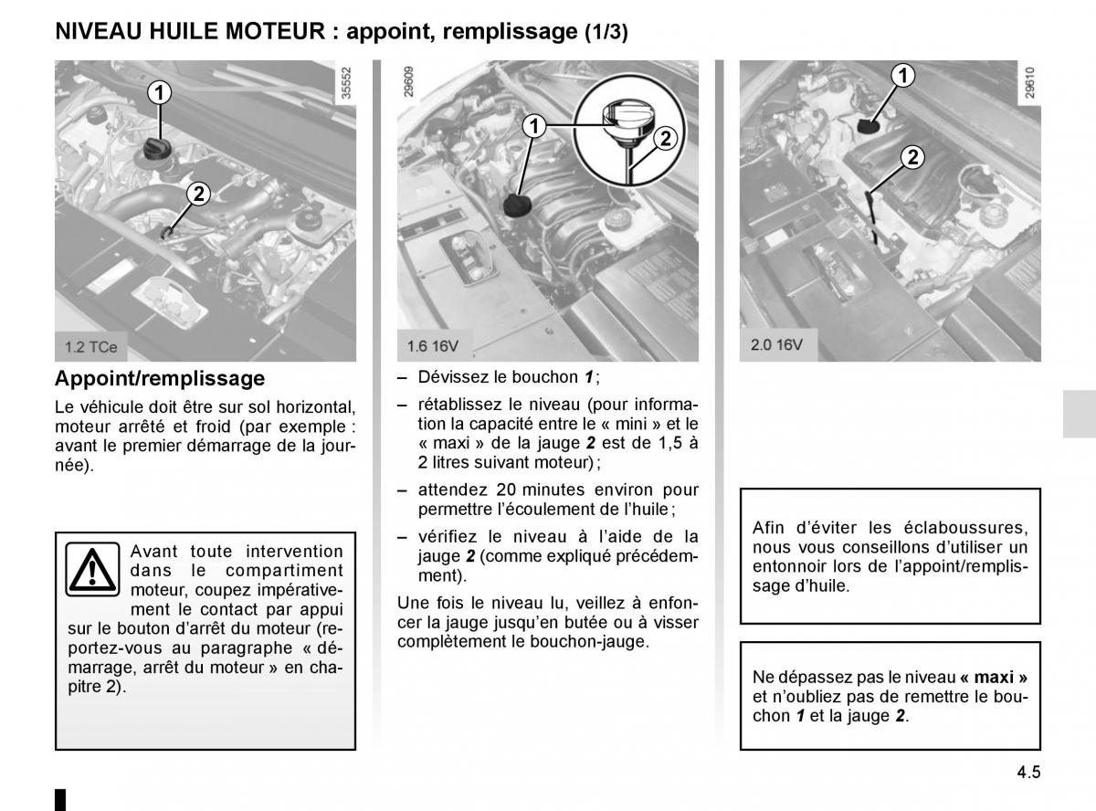 Renault Scenic III 3 manuel du proprietaire / page 187