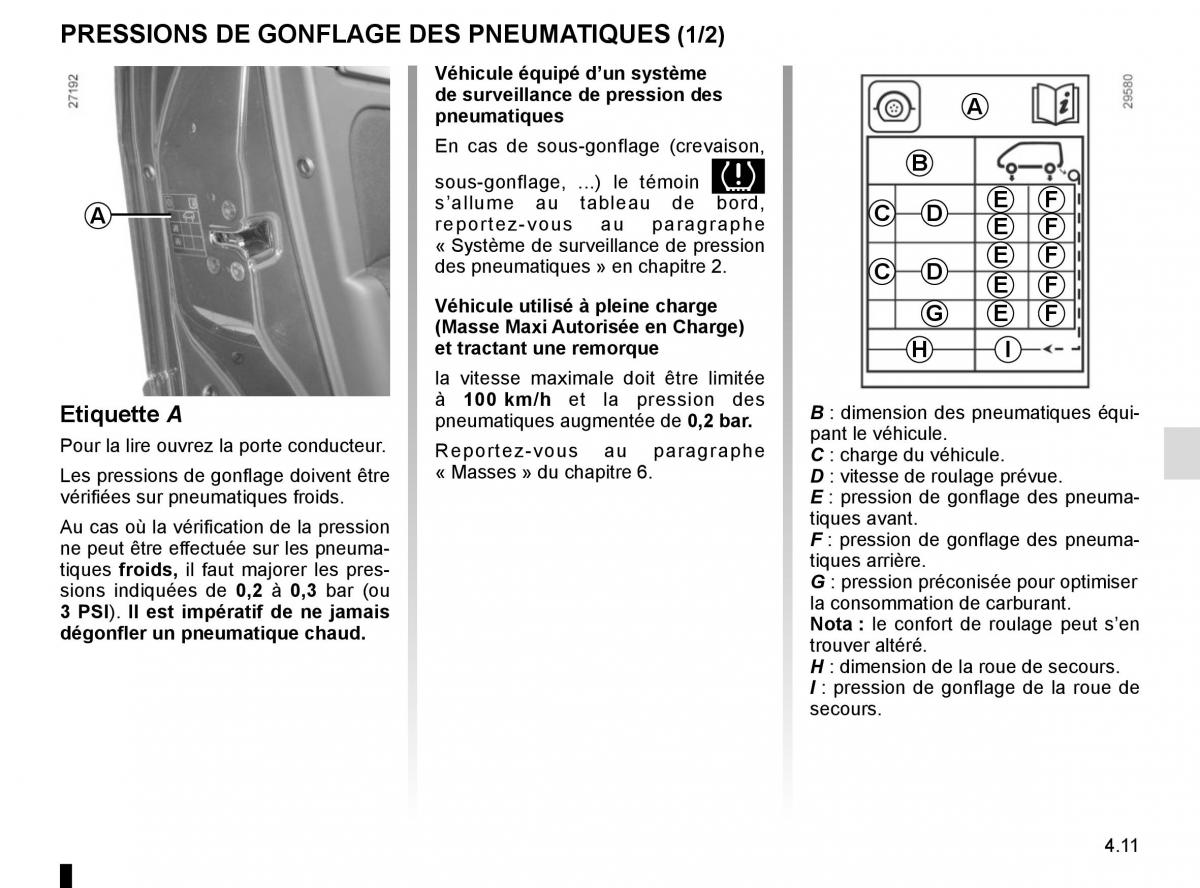 Renault Scenic III 3 manuel du proprietaire / page 193