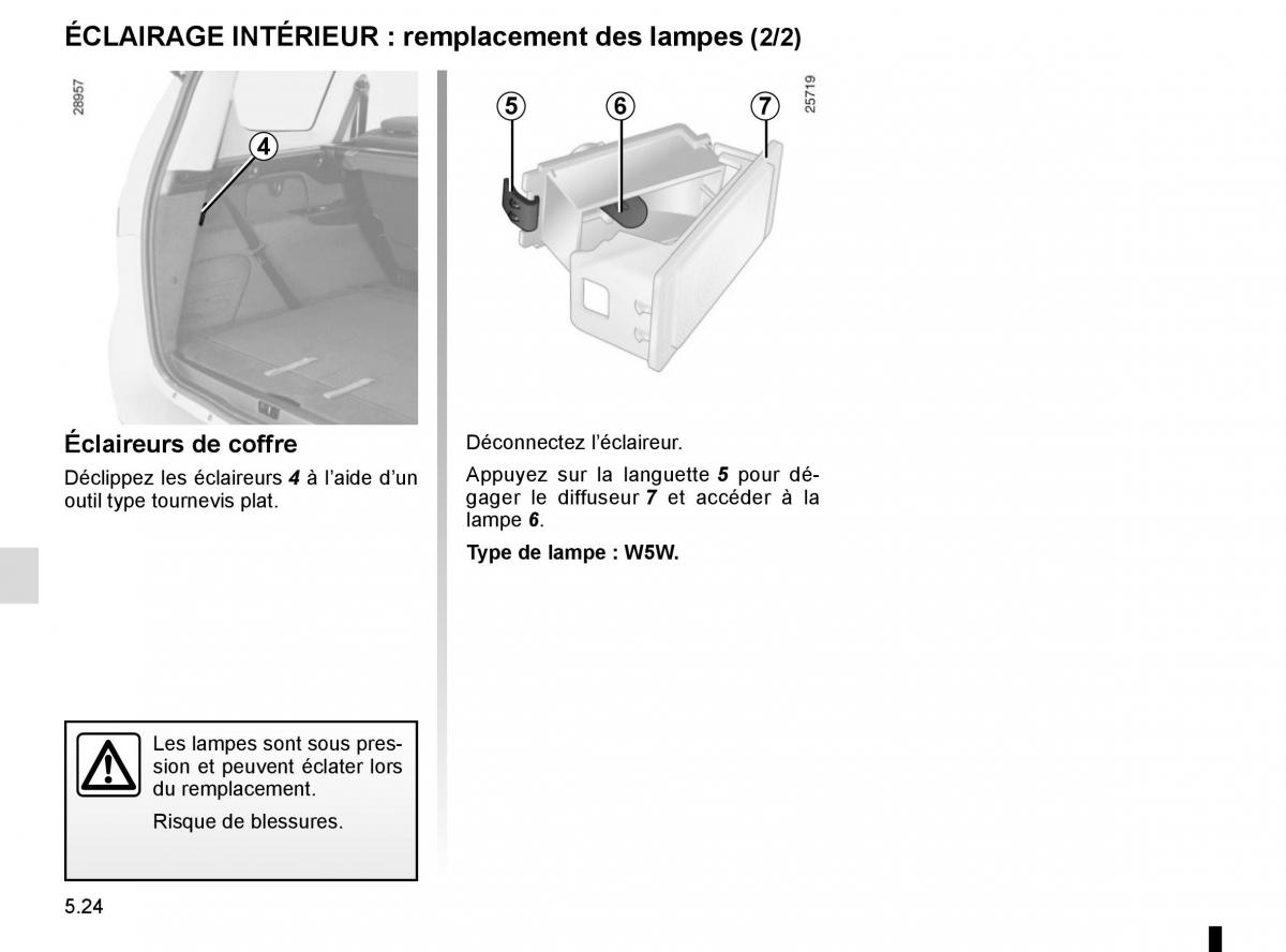 Renault Scenic III 3 manuel du proprietaire / page 224