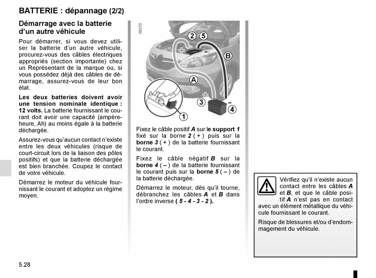 Renault Scenic III 3 manuel du proprietaire / page 228