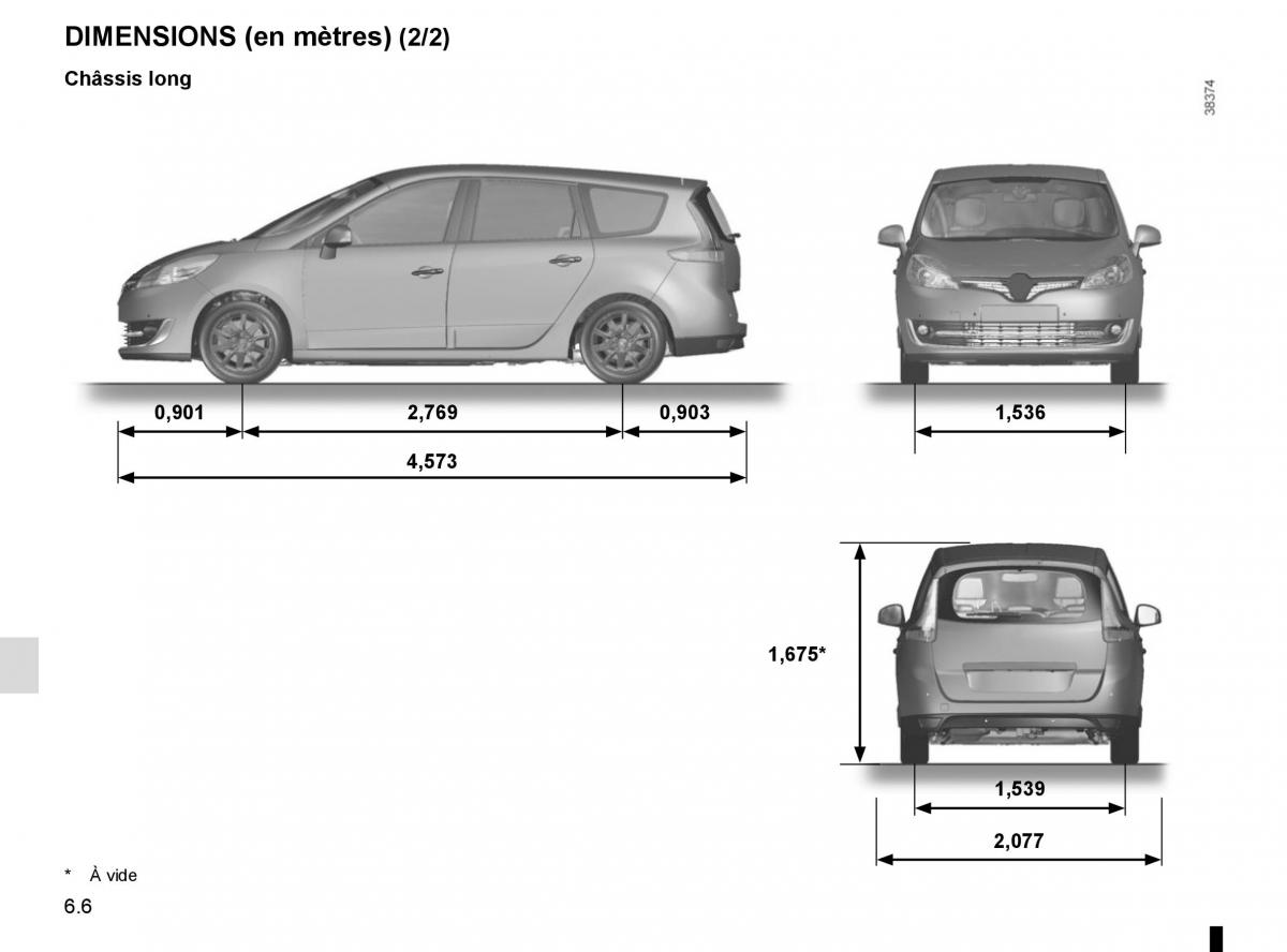 Renault Scenic III 3 manuel du proprietaire / page 246