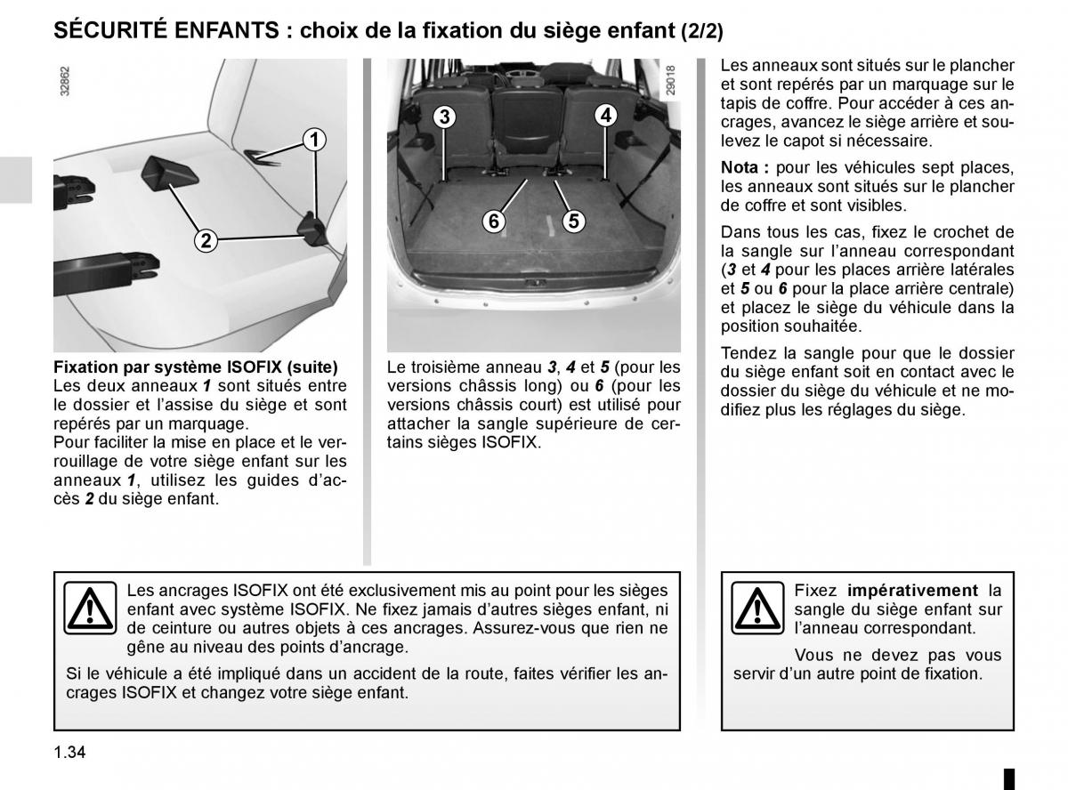 Renault Scenic III 3 manuel du proprietaire / page 40