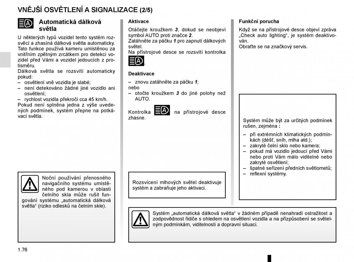 Renault Scenic III 3 navod k obsludze / page 82