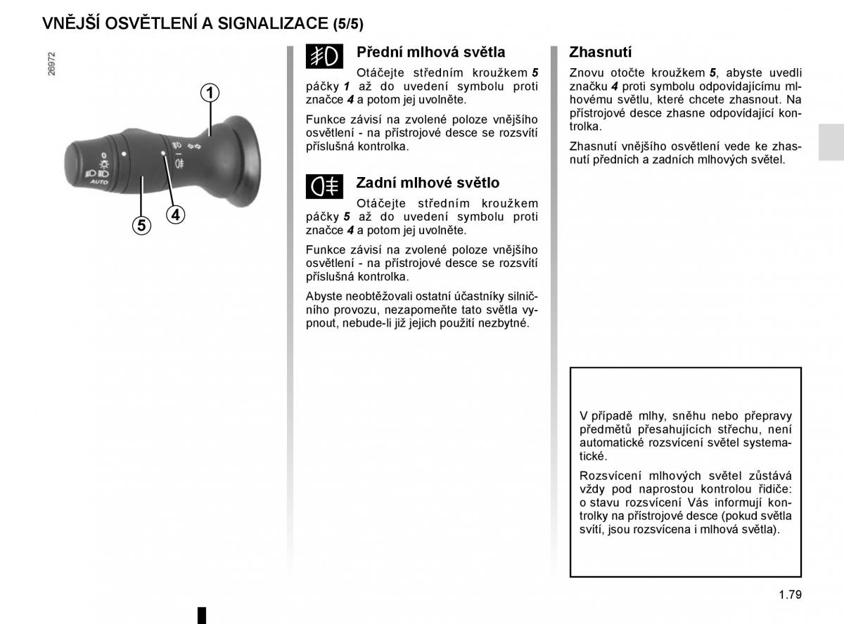 Renault Scenic III 3 navod k obsludze / page 85