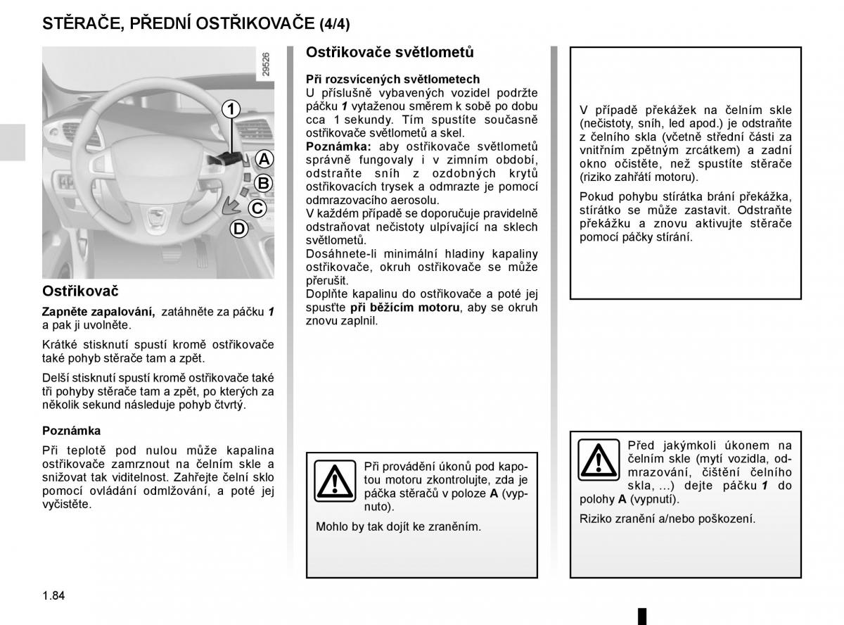 Renault Scenic III 3 navod k obsludze / page 90