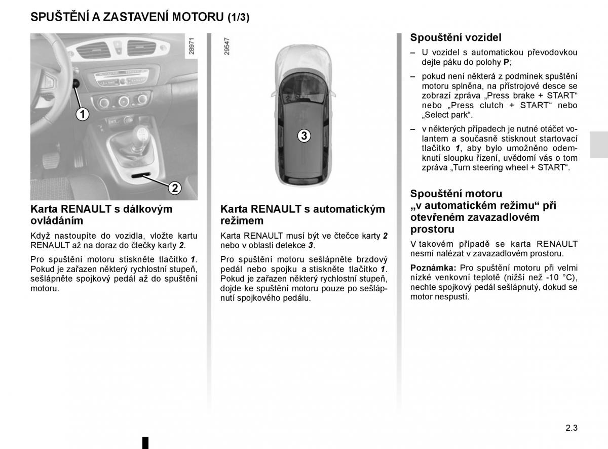 Renault Scenic III 3 navod k obsludze / page 97