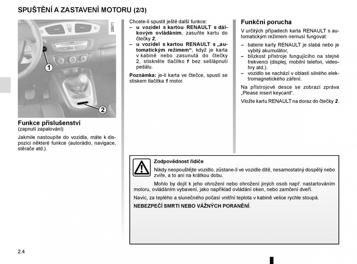 Renault Scenic III 3 navod k obsludze / page 98