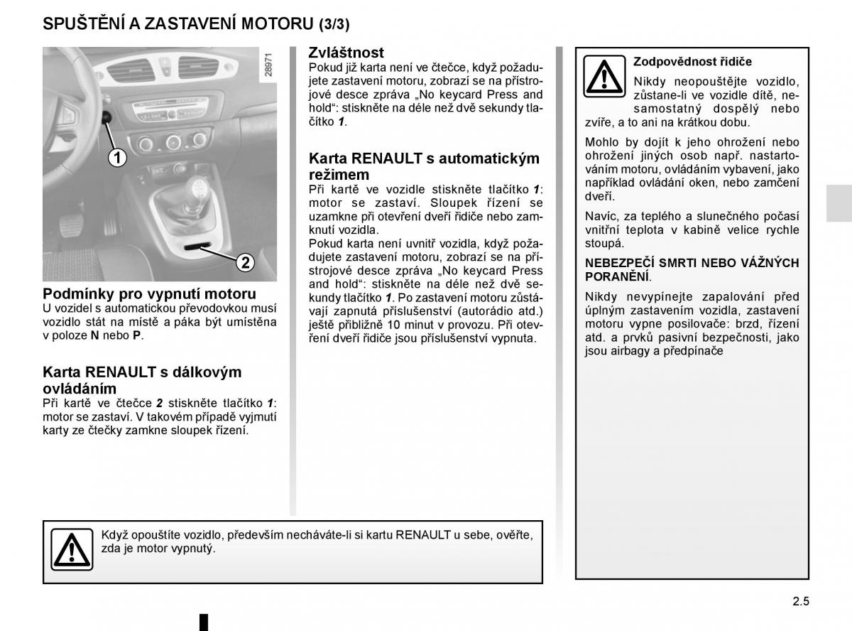 Renault Scenic III 3 navod k obsludze / page 99