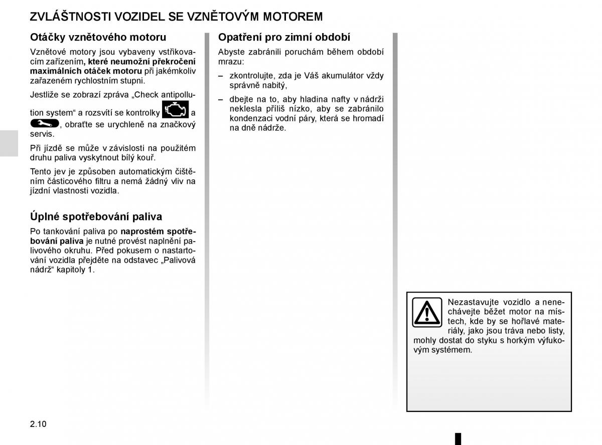 Renault Scenic III 3 navod k obsludze / page 104