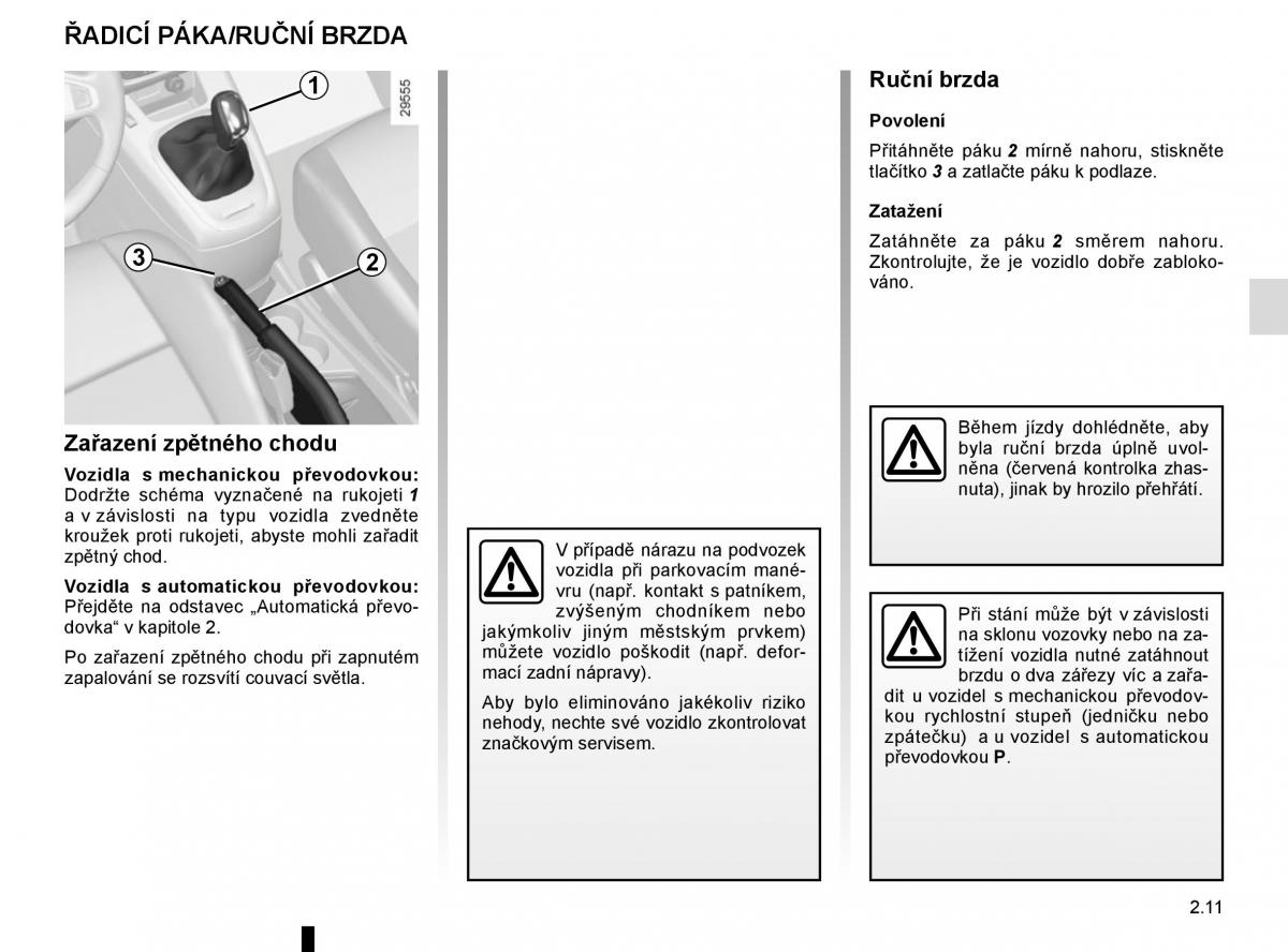 Renault Scenic III 3 navod k obsludze / page 105