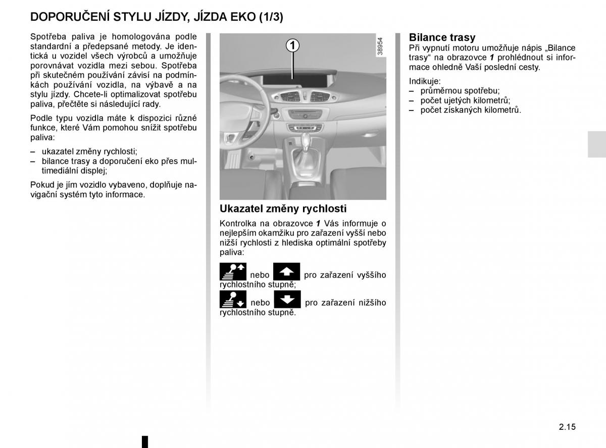 Renault Scenic III 3 navod k obsludze / page 109