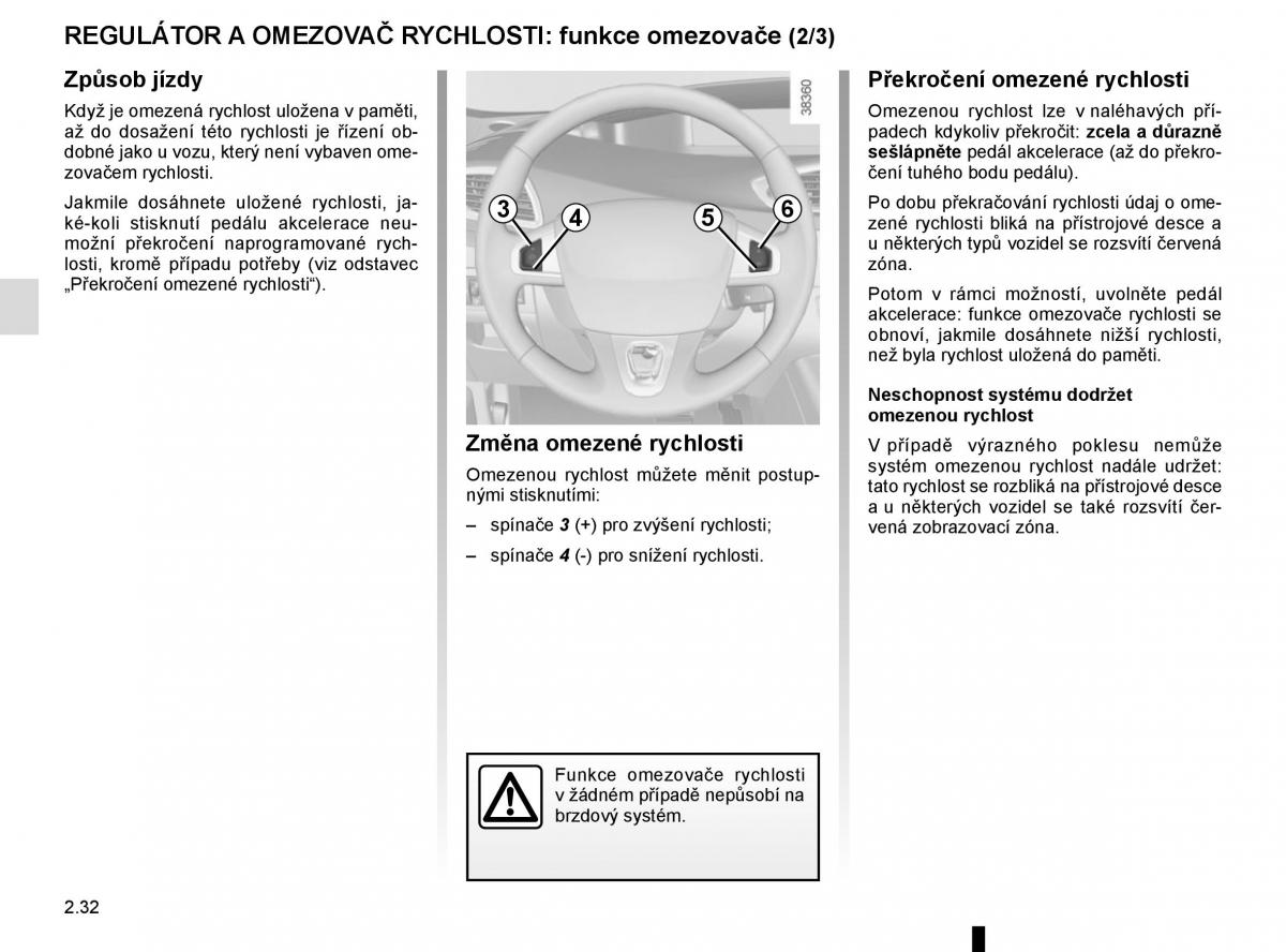 Renault Scenic III 3 navod k obsludze / page 126