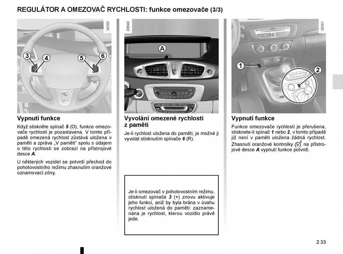 Renault Scenic III 3 navod k obsludze / page 127