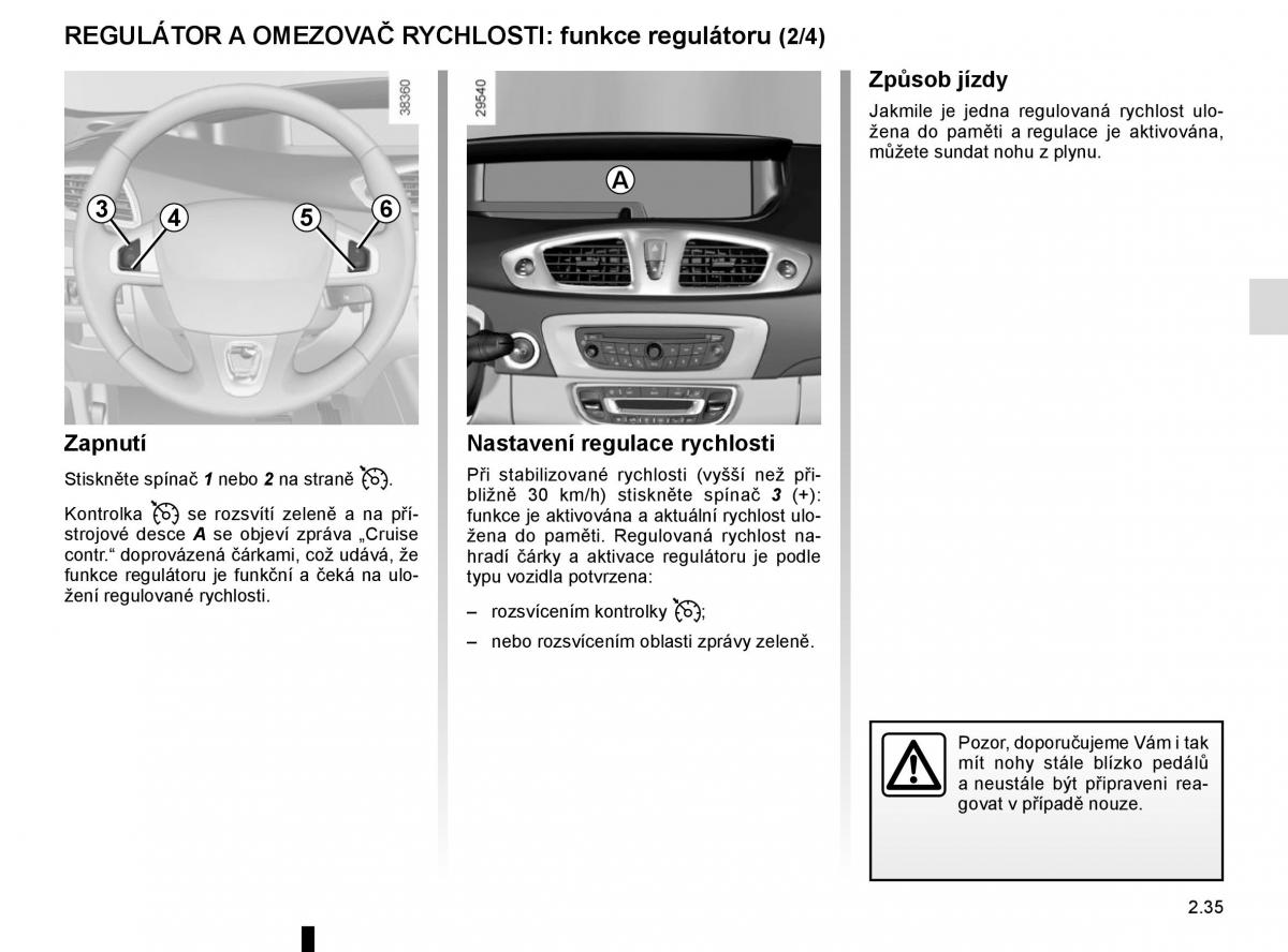 Renault Scenic III 3 navod k obsludze / page 129