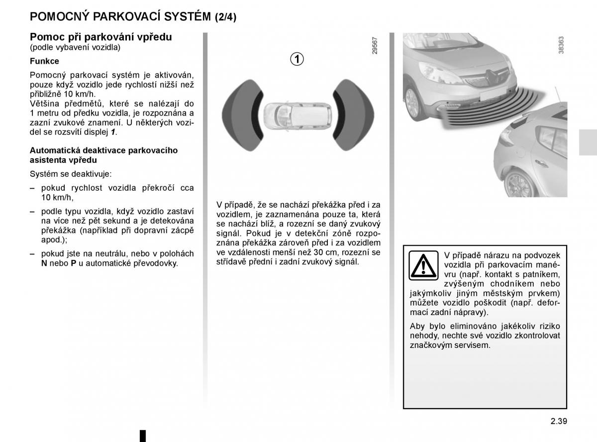 Renault Scenic III 3 navod k obsludze / page 133