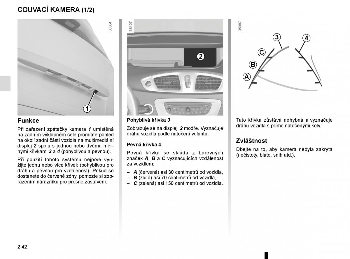 Renault Scenic III 3 navod k obsludze / page 136