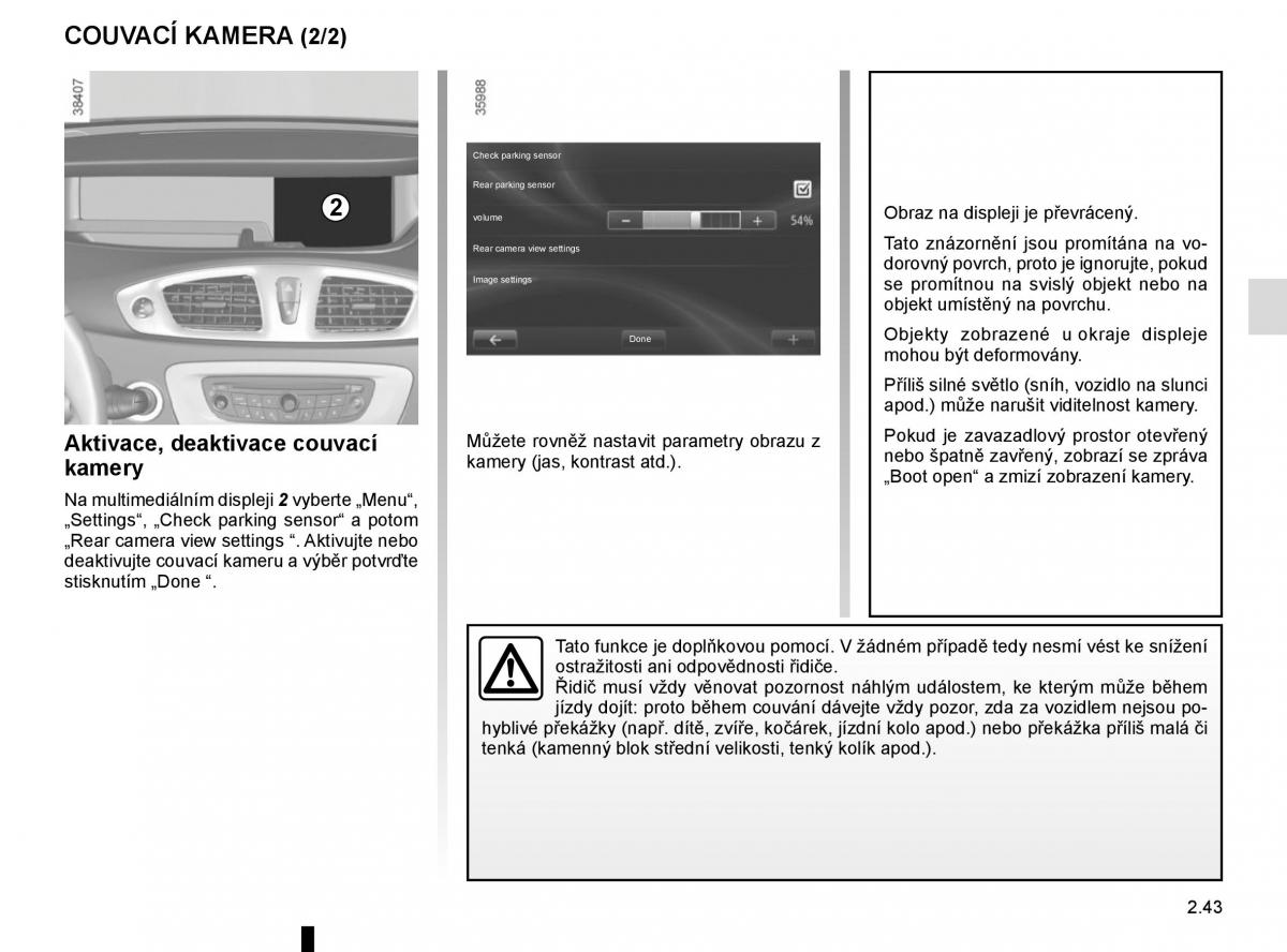 Renault Scenic III 3 navod k obsludze / page 137