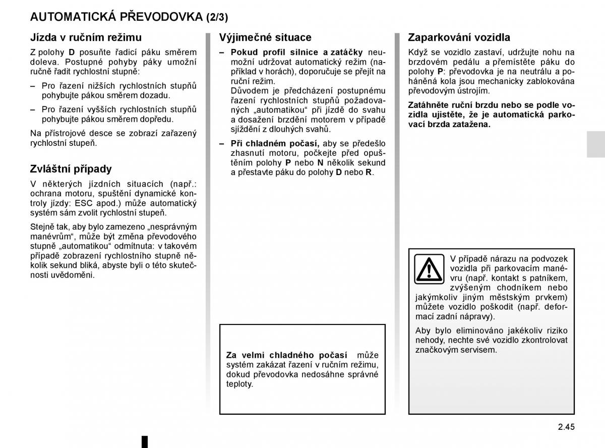 Renault Scenic III 3 navod k obsludze / page 139