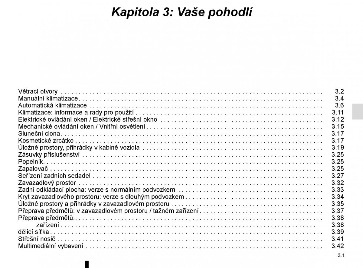 Renault Scenic III 3 navod k obsludze / page 141