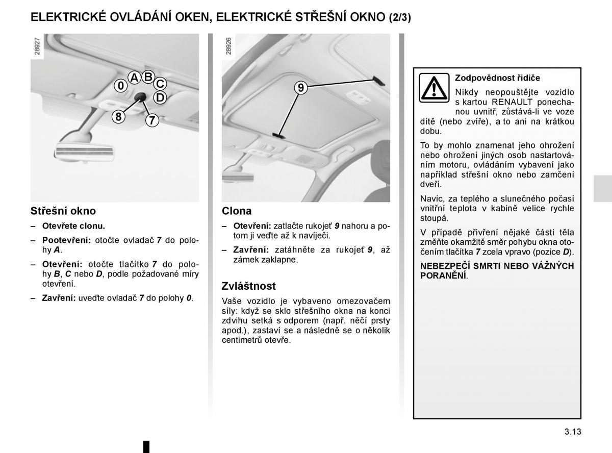 Renault Scenic III 3 navod k obsludze / page 153