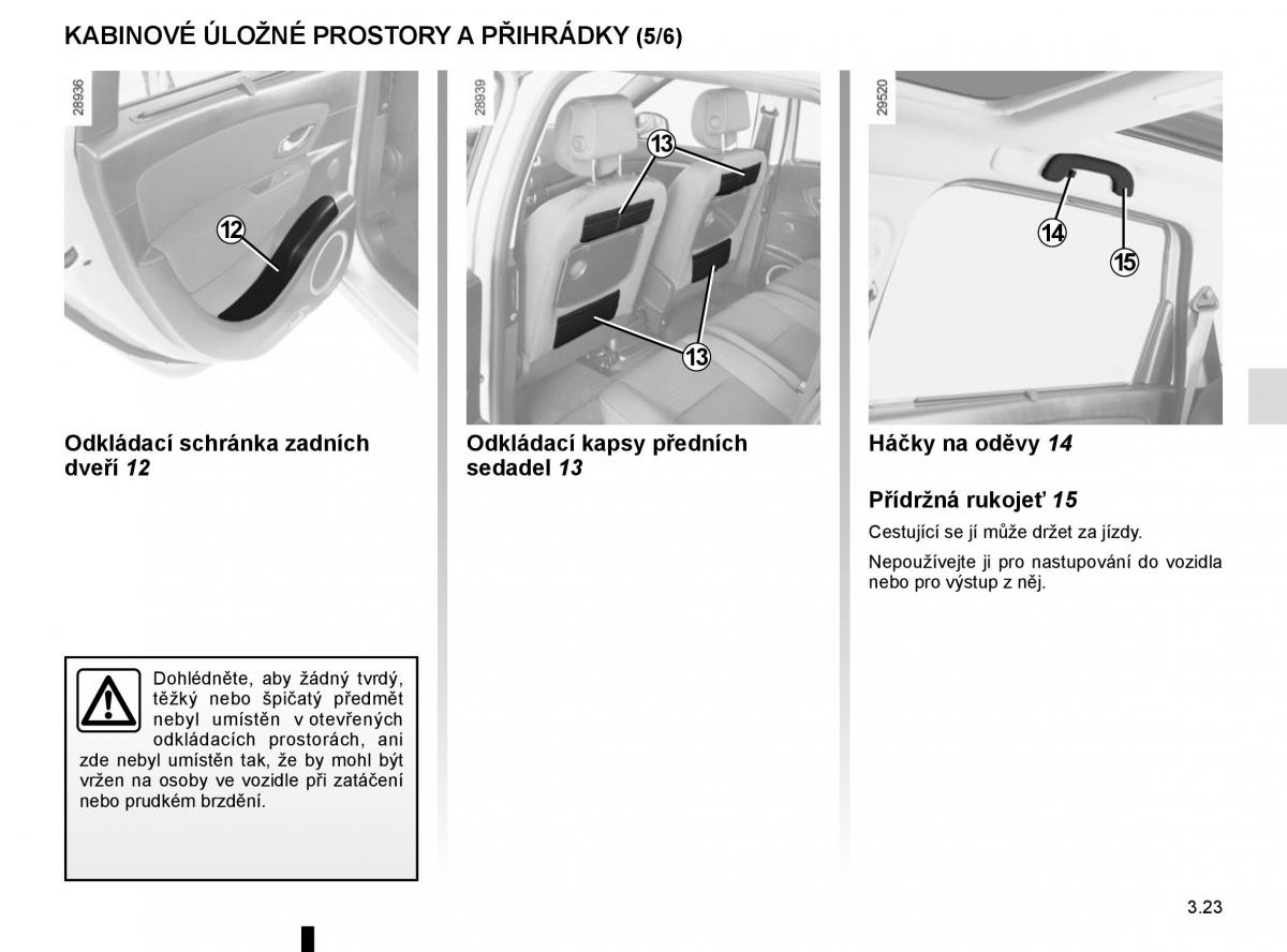 Renault Scenic III 3 navod k obsludze / page 163