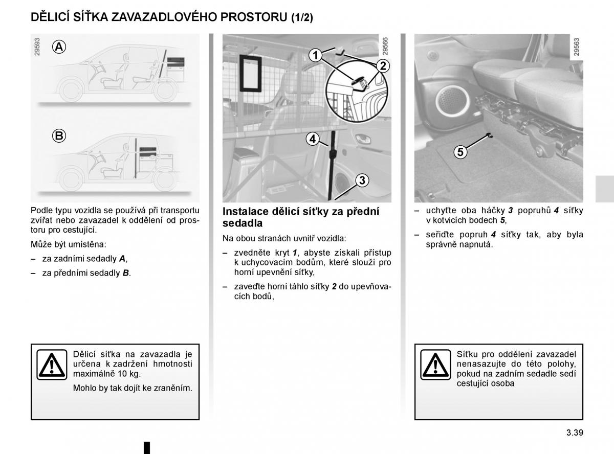 Renault Scenic III 3 navod k obsludze / page 179