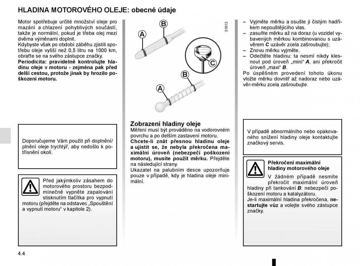 Renault Scenic III 3 navod k obsludze / page 186