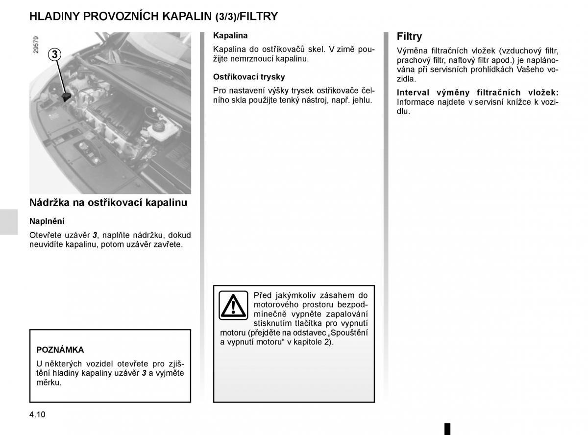 Renault Scenic III 3 navod k obsludze / page 192