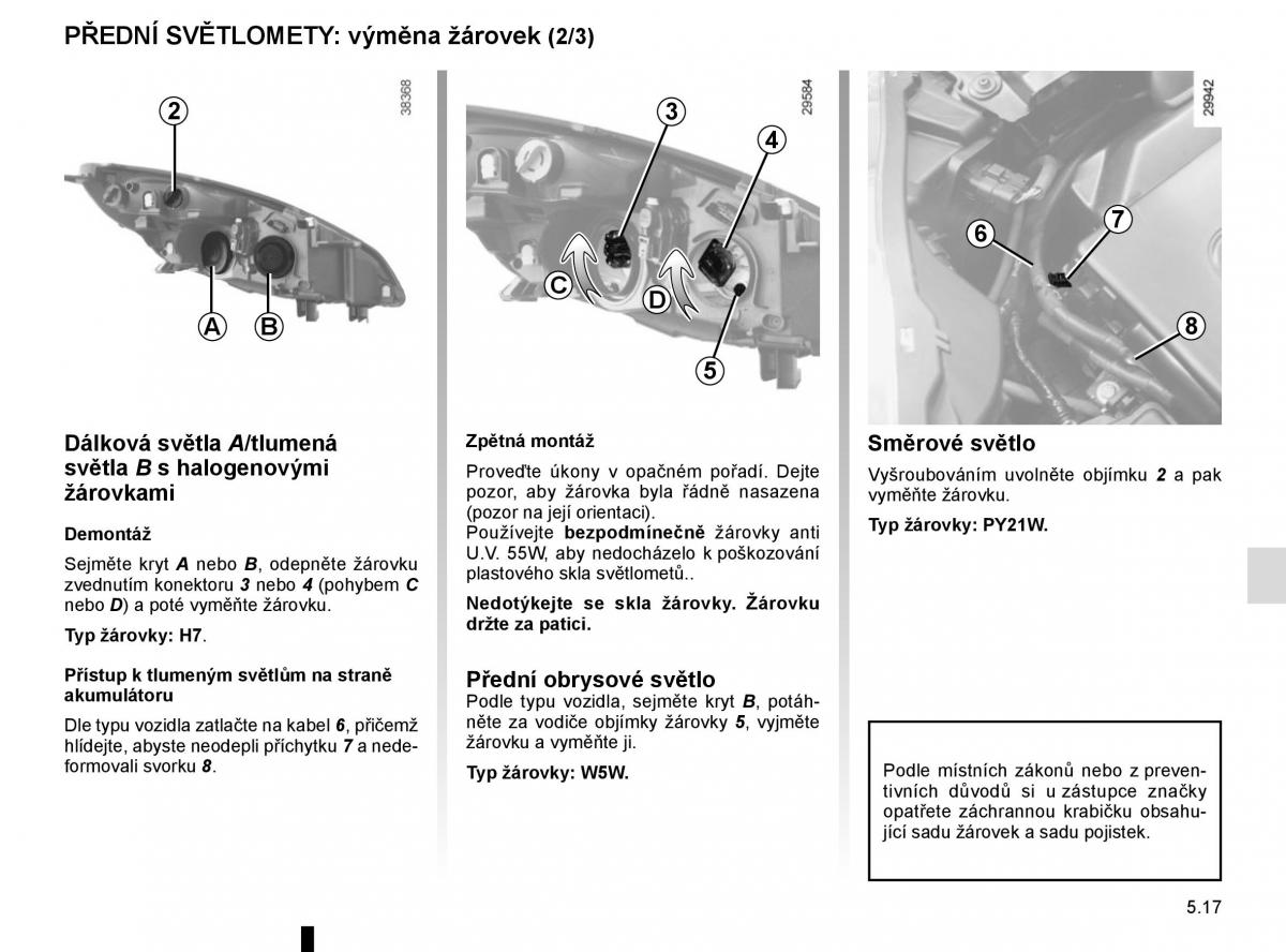 Renault Scenic III 3 navod k obsludze / page 217