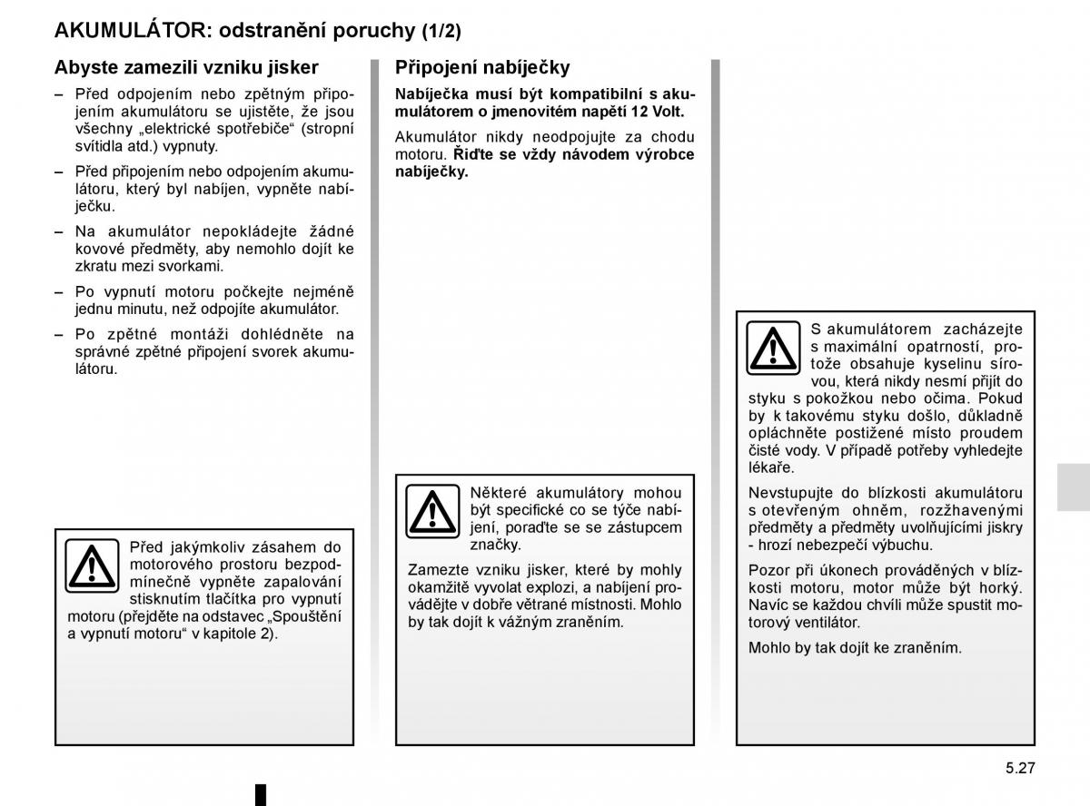 Renault Scenic III 3 navod k obsludze / page 227