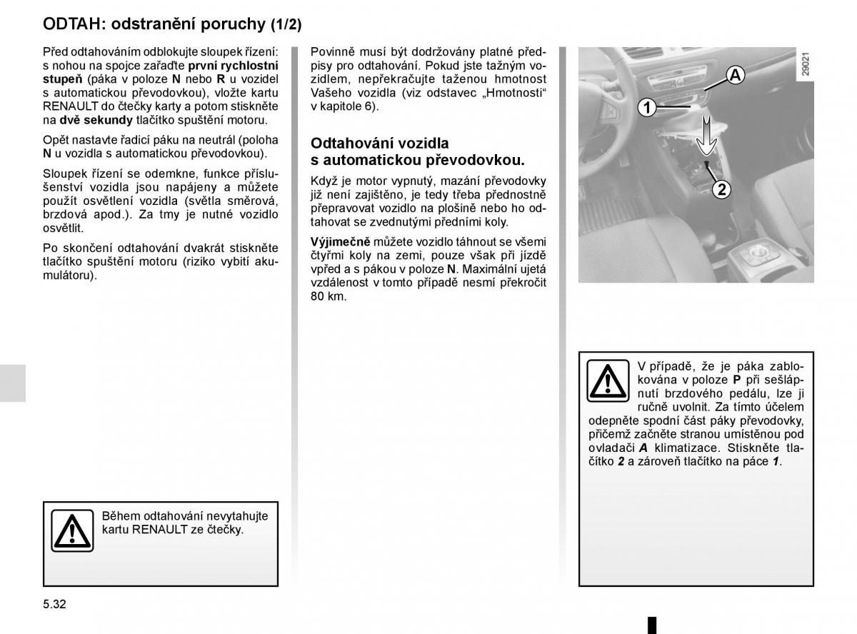 Renault Scenic III 3 navod k obsludze / page 232